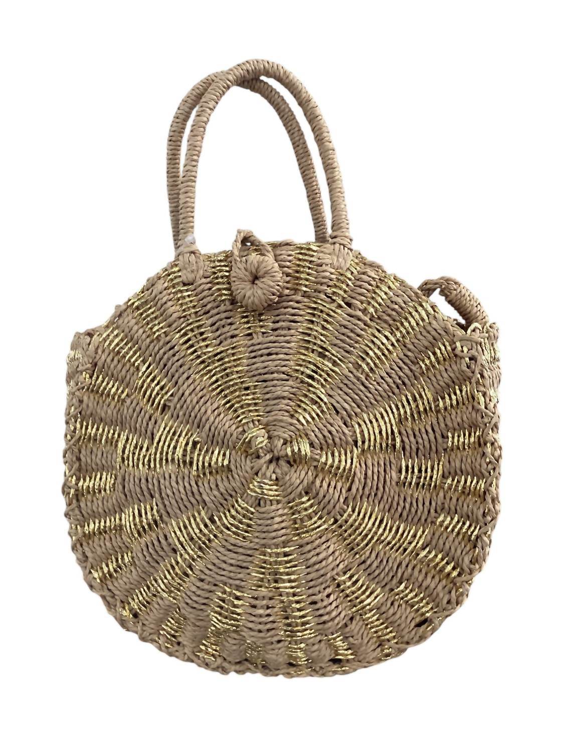 Merveille - Women's Straw Round Cross Body Bag - Rack Hunt -