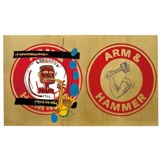 ACC Books - Basquiat X Warhol Paintings 4 Hands Hardcover Book - Rack Hunt -