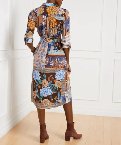 Talbots - Tie Waist Shirt Dress - Rack Hunt