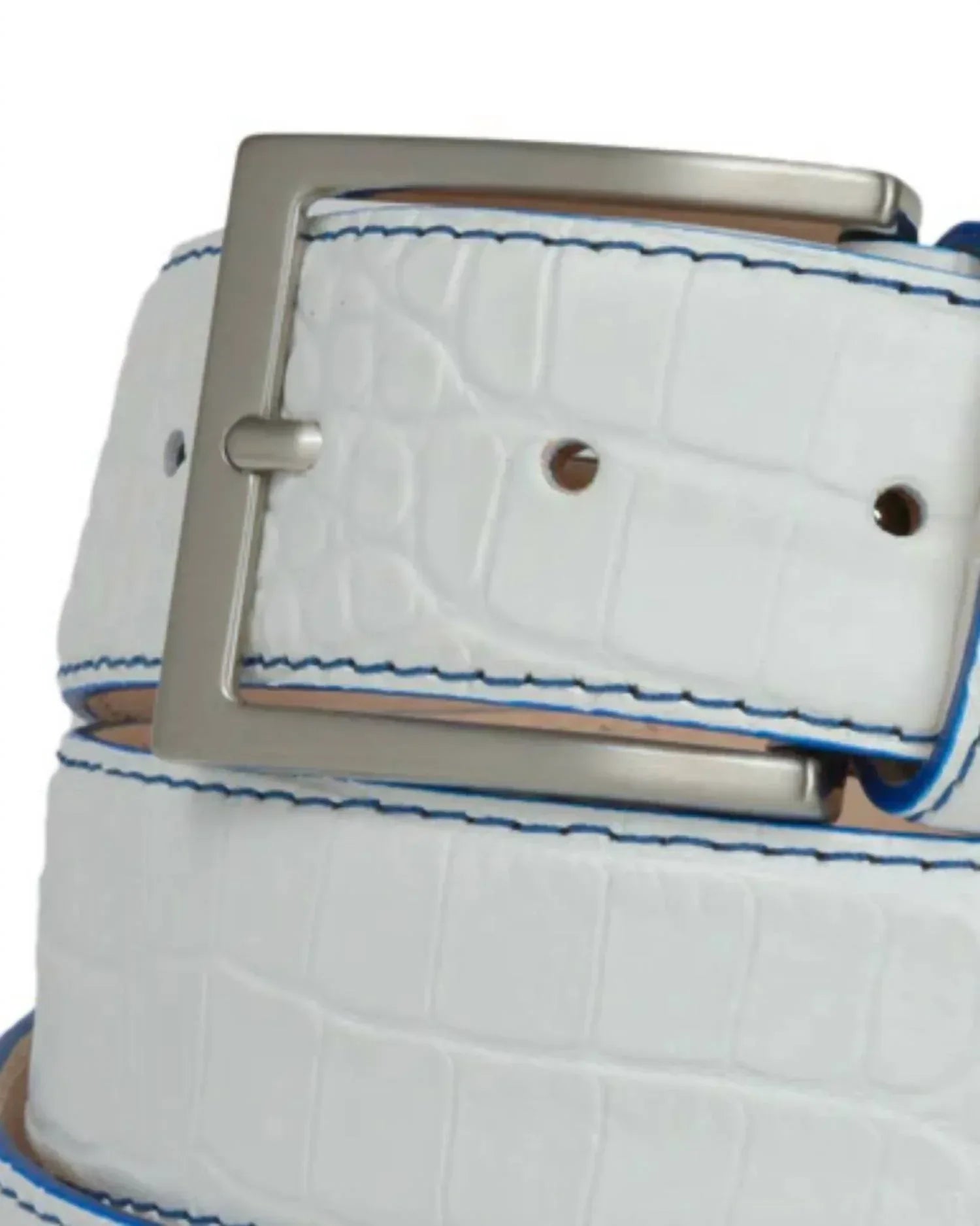 Fresco Golf - Men's Leather Alligator Embossed Belt - Rack Hunt