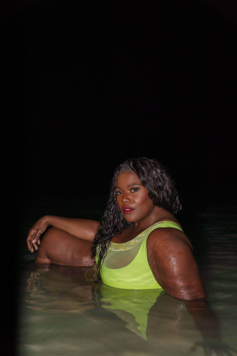 Nomads - Bay One-shoulder Swim Top - Plus - Rack Hunt -