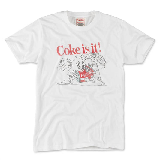 Men's Vintage Fade Coke T Shirt