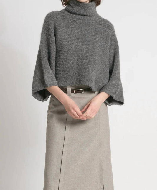 Crop Cocoon Sweater