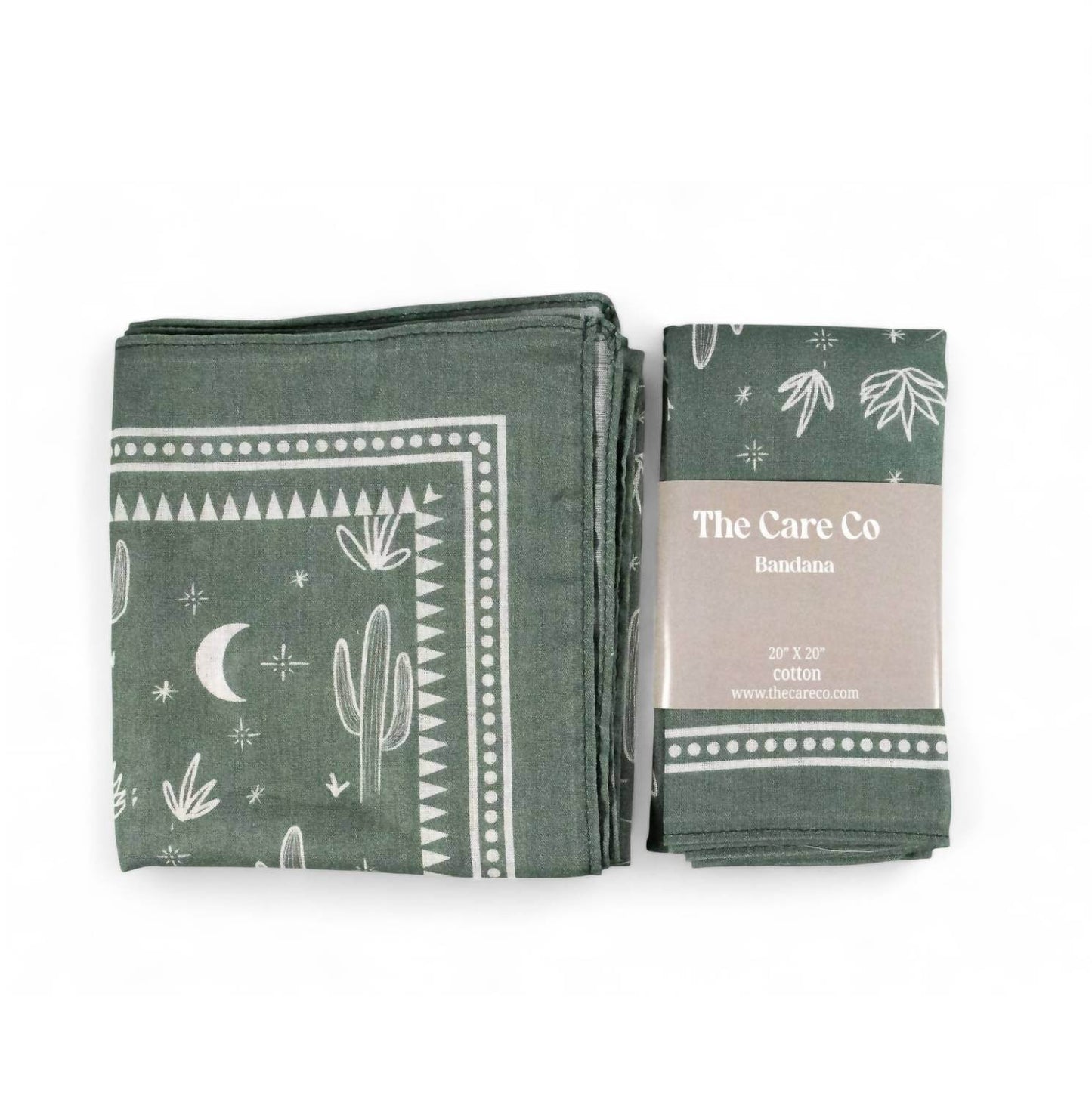 The Care Collective - CACTUS PRINT BANDANA - Rack Hunt -