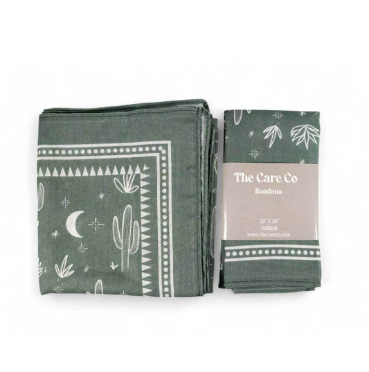 The Care Collective - CACTUS PRINT BANDANA - Rack Hunt