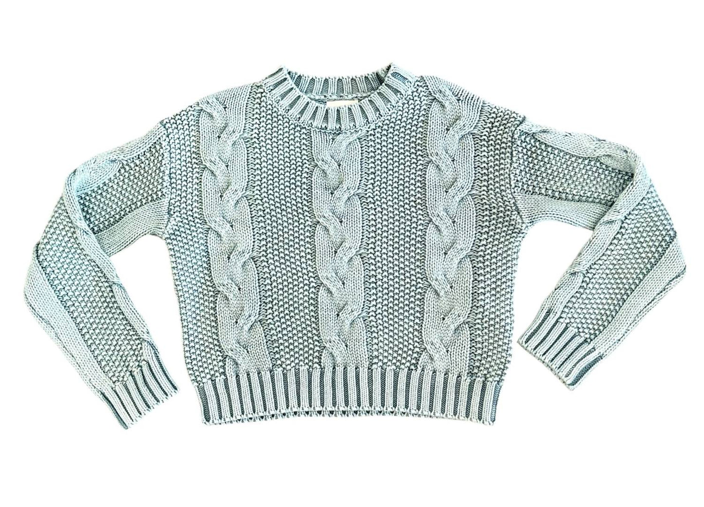 Girl's Knit Crop Sweater