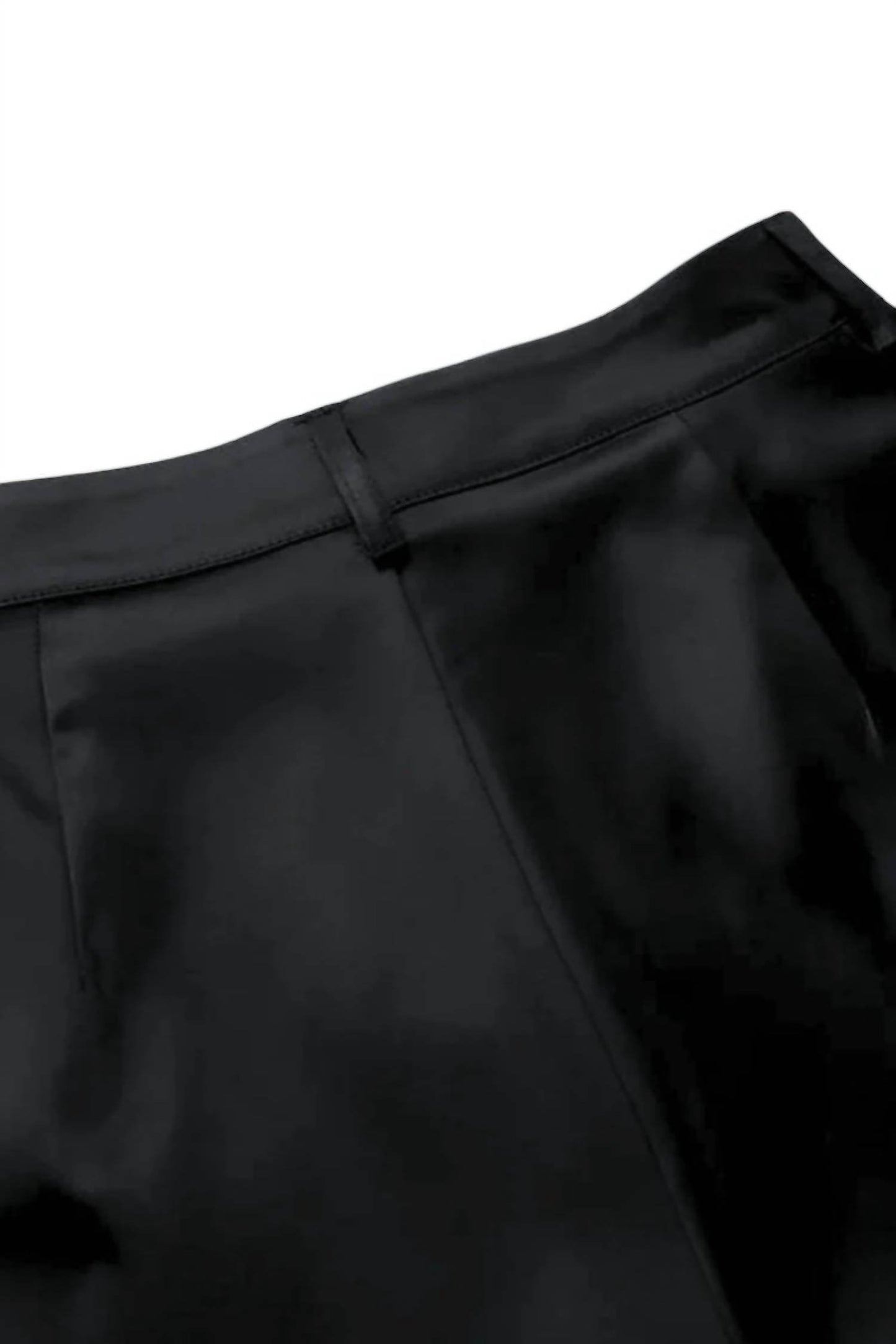 The Cotton Brand - Meredith Double-Breasted Satin Blazer and Pant Set - Rack Hunt -