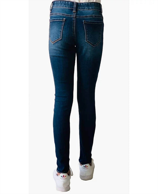 Imperial Star - Big Girls Destructed Denim Skinny Jeans - Rack Hunt -