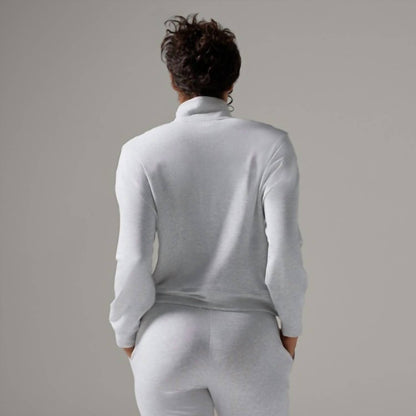 3/4 Zip Cozy Fleece Pullover Sweater