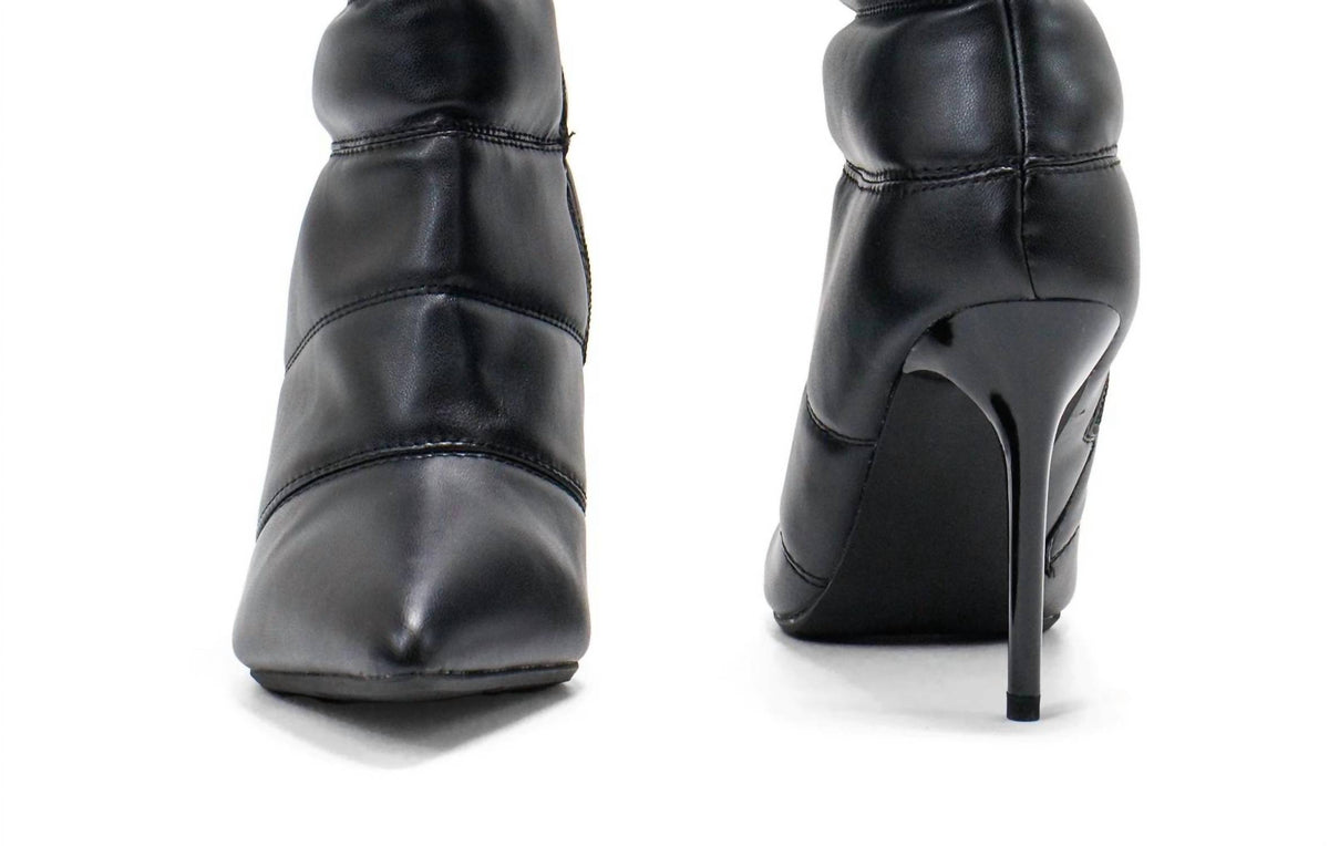 Women's Duaa Faux Leather Ankle Boots