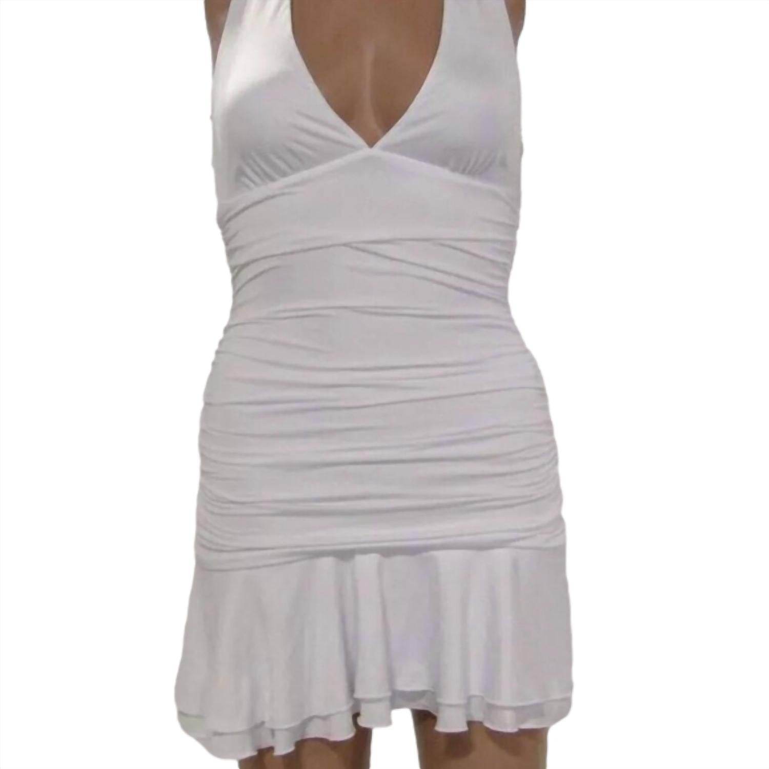 More To Come - Mini Halter Dress - Rack Hunt