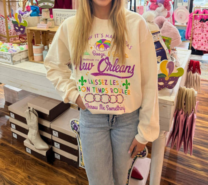 New Orleans Sweatshirt Top