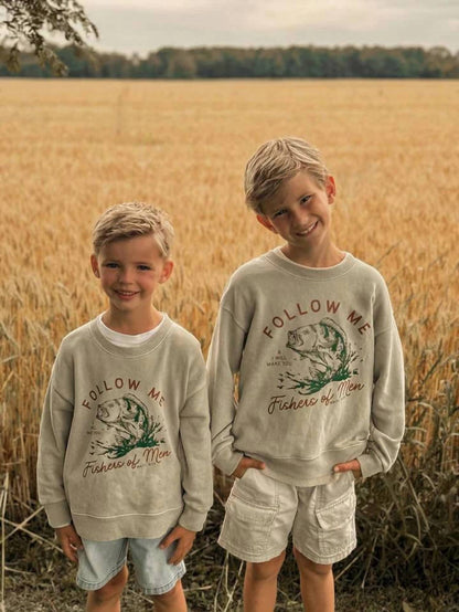 Kids French Terry Crewneck Top