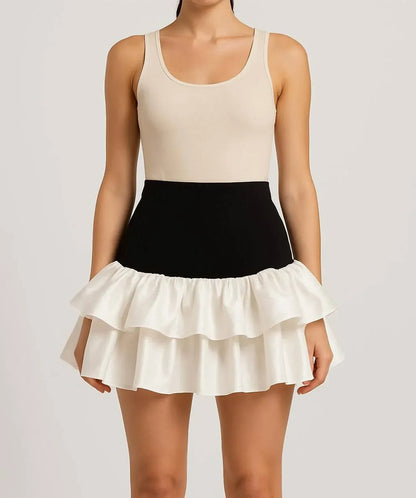 Miscreants London - Ruffle Mini Skirt - Rack Hunt