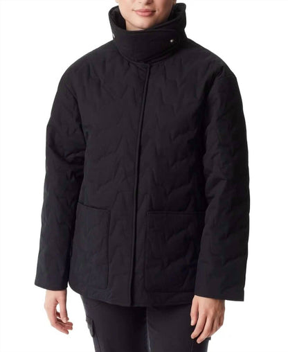 Quilted Long-sleeve Jacket