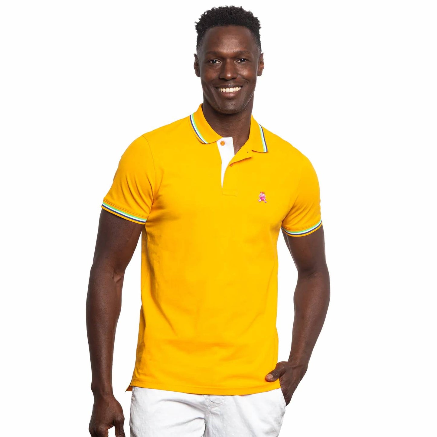 Corsica Frog Slim Fit Polo