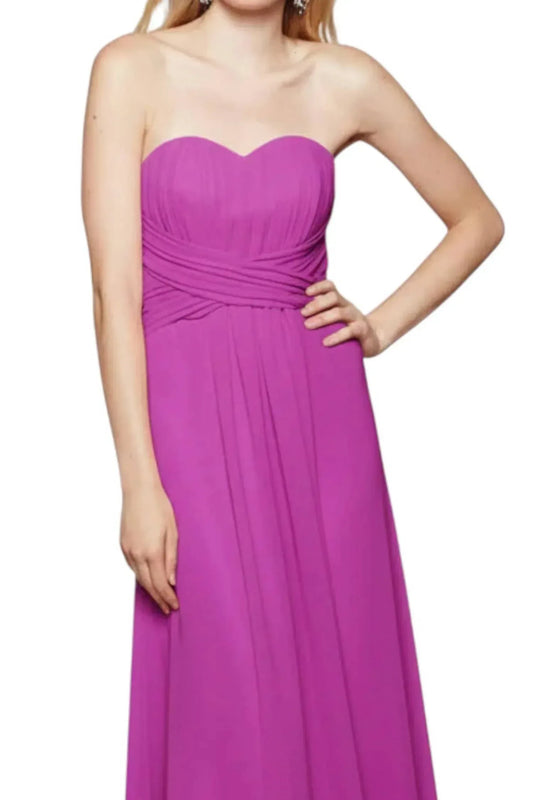 Milano Formals - Serenity Drape Strapless Gown - Rack Hunt