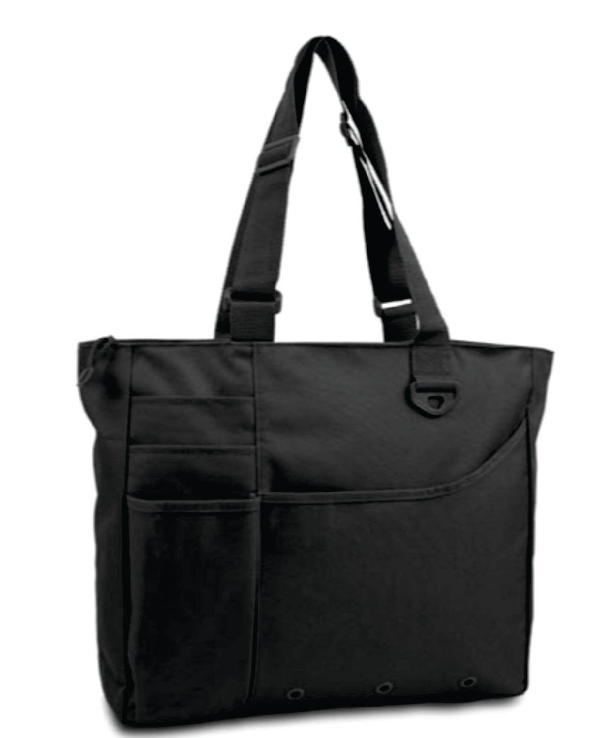 The Spoiled Office - Women's Multi Pocket Tote Bag - Rack Hunt -