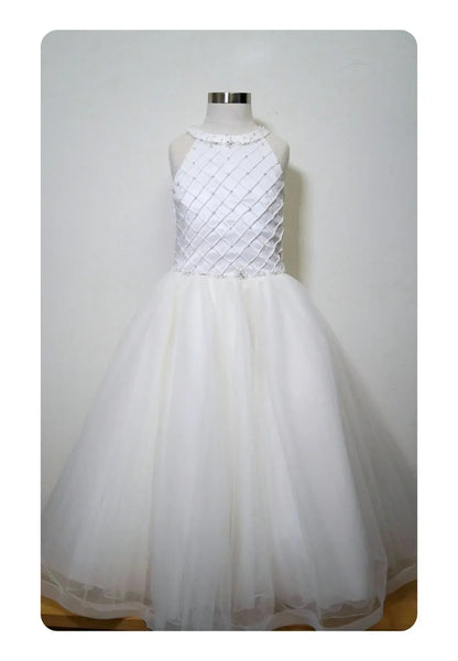 Christie Helene - Girl's Beaded Tulle Dress - Rack Hunt