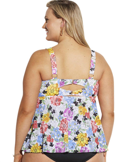 Flower Child Tankini Top - Plus