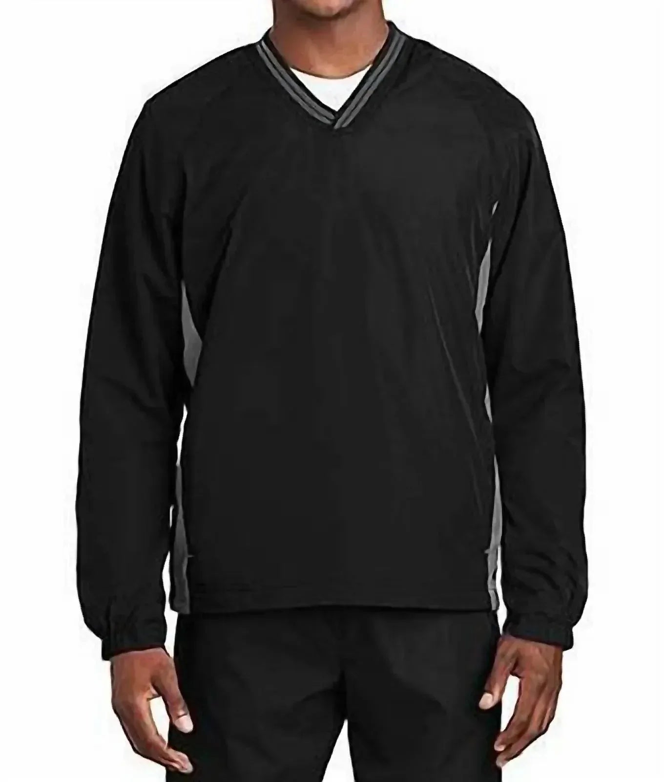 Port Authority - Contrast Trim V-neck Pullover - Rack Hunt