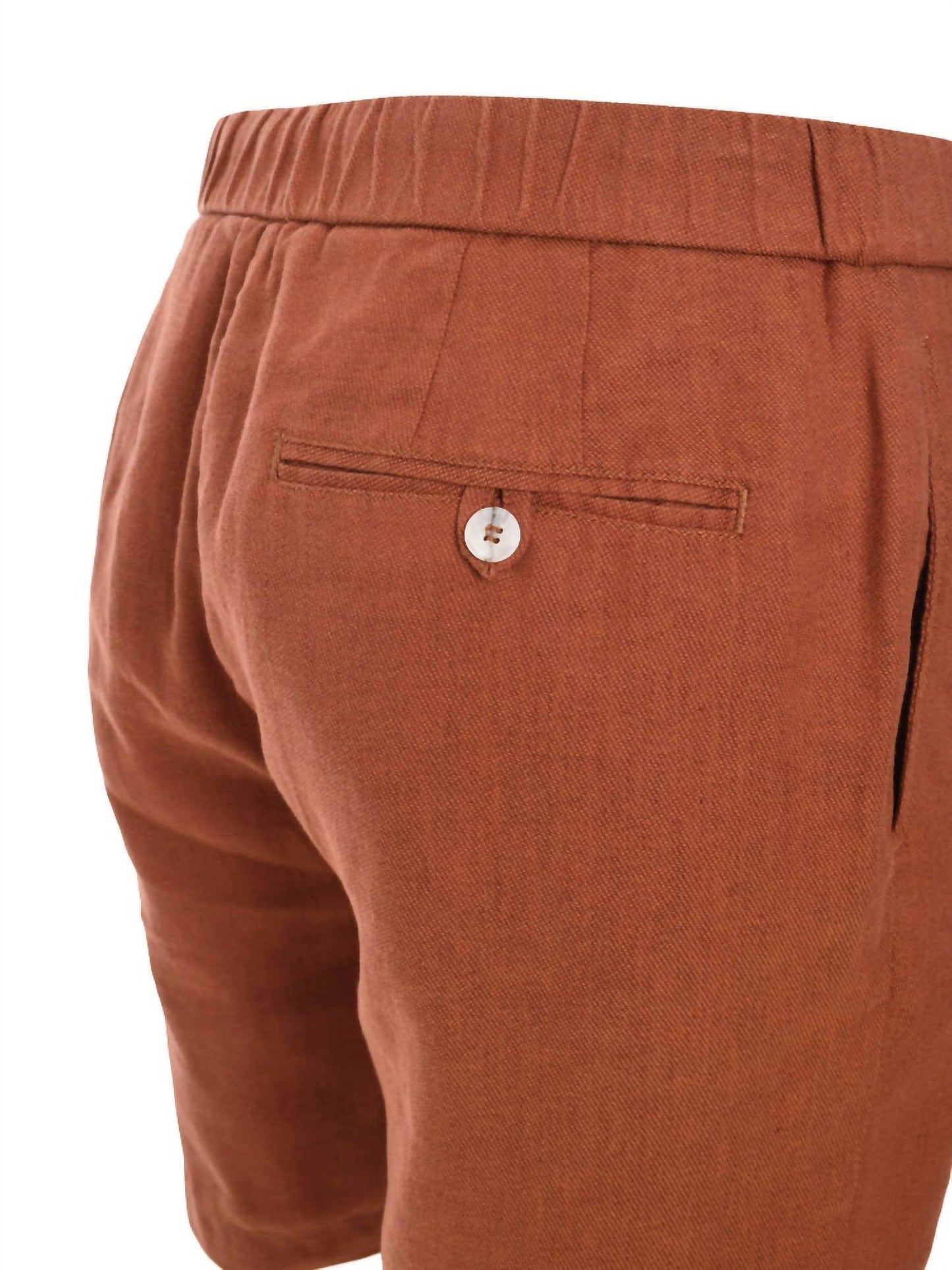 FRESCOBAL CARIOCA - Men's Felipe Twill Linen Shorts - Rack Hunt -