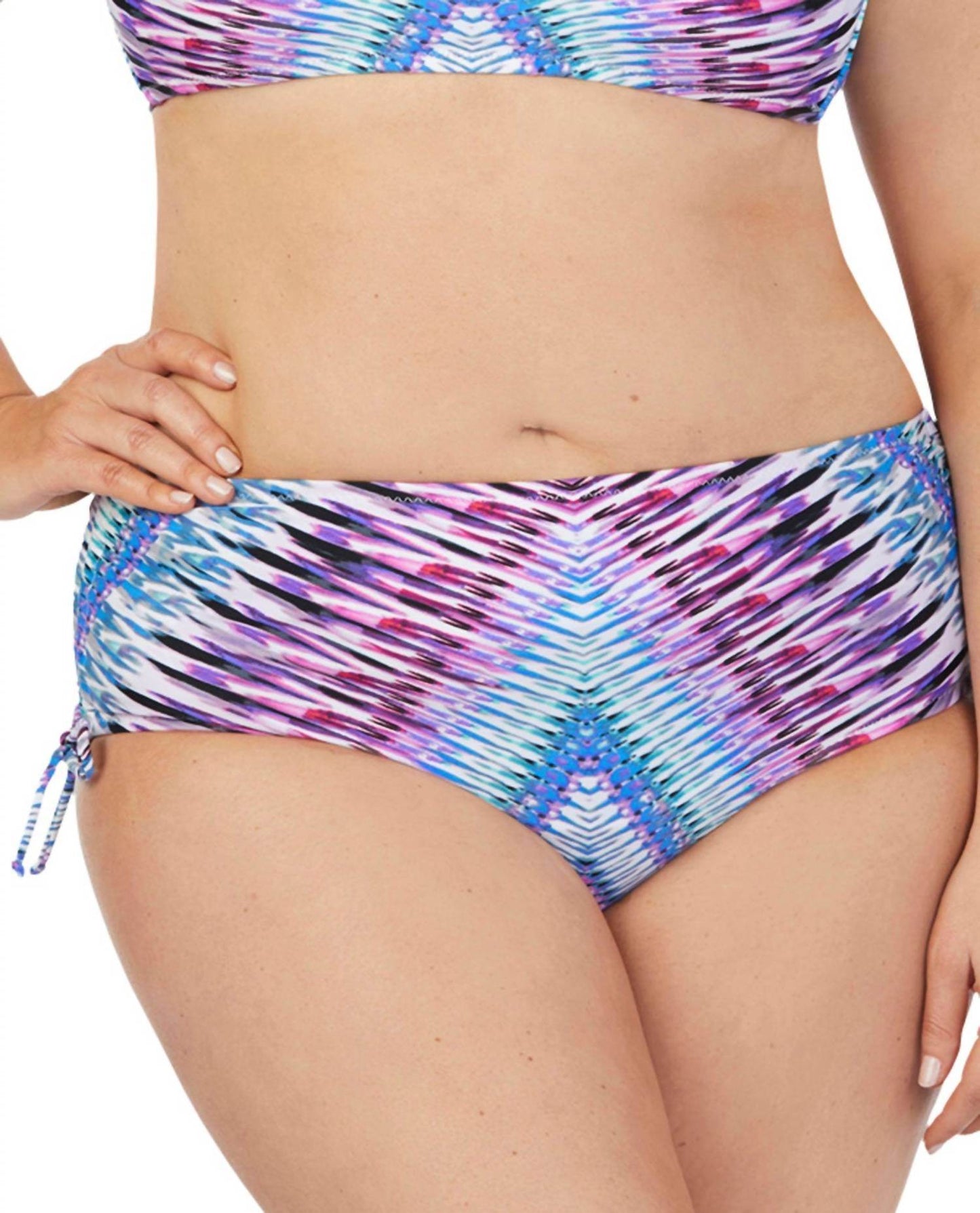 Raisins - Women's Curve Adjustable Hipster Bikini Bottom - Plus - Rack Hunt -
