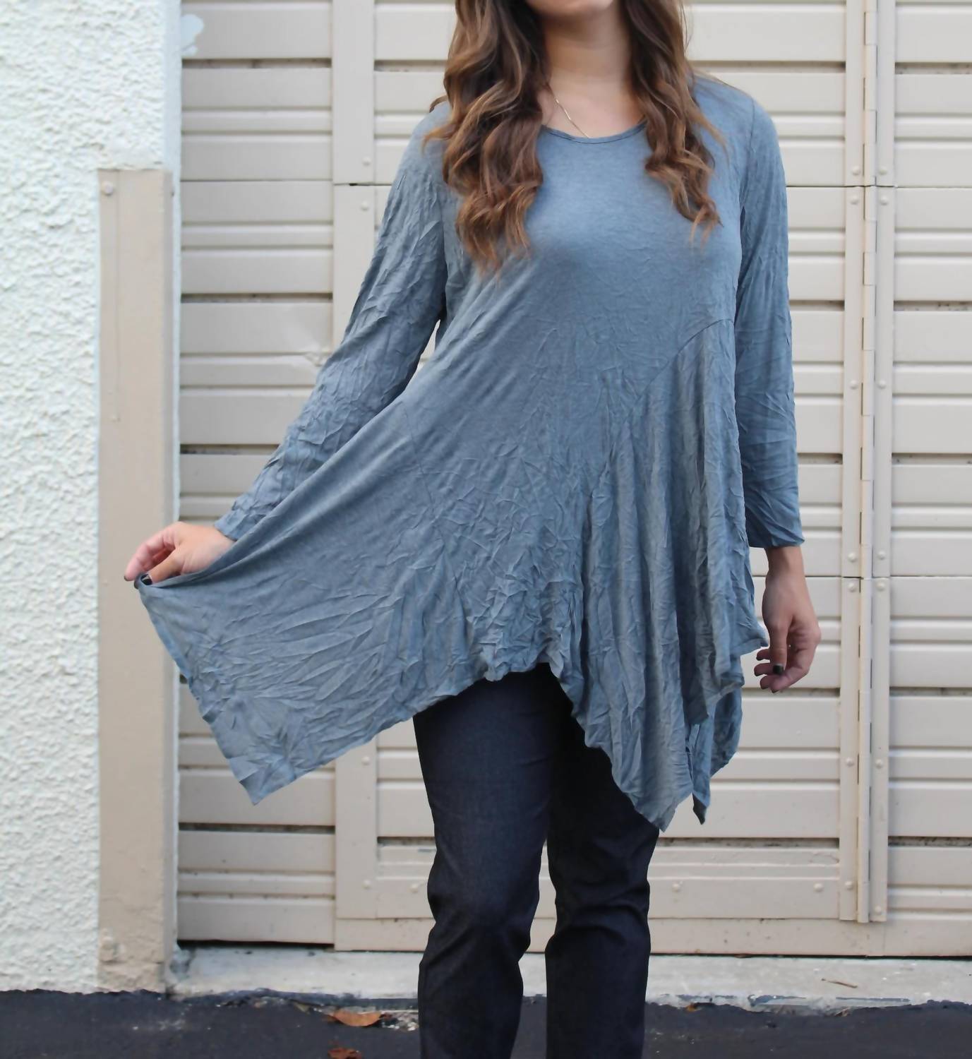 Dee Crinkle Top