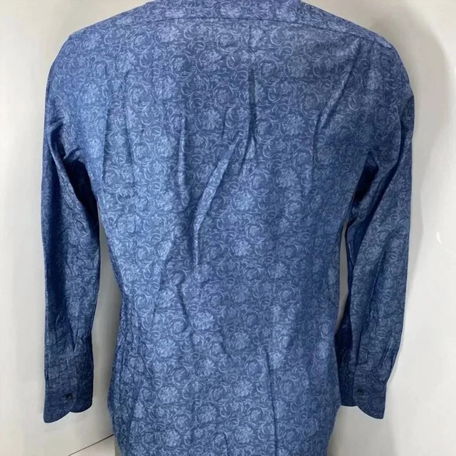 Tintoria Mattei - Men's Jacquard Floral Cotton Button-up Shirt - Rack Hunt