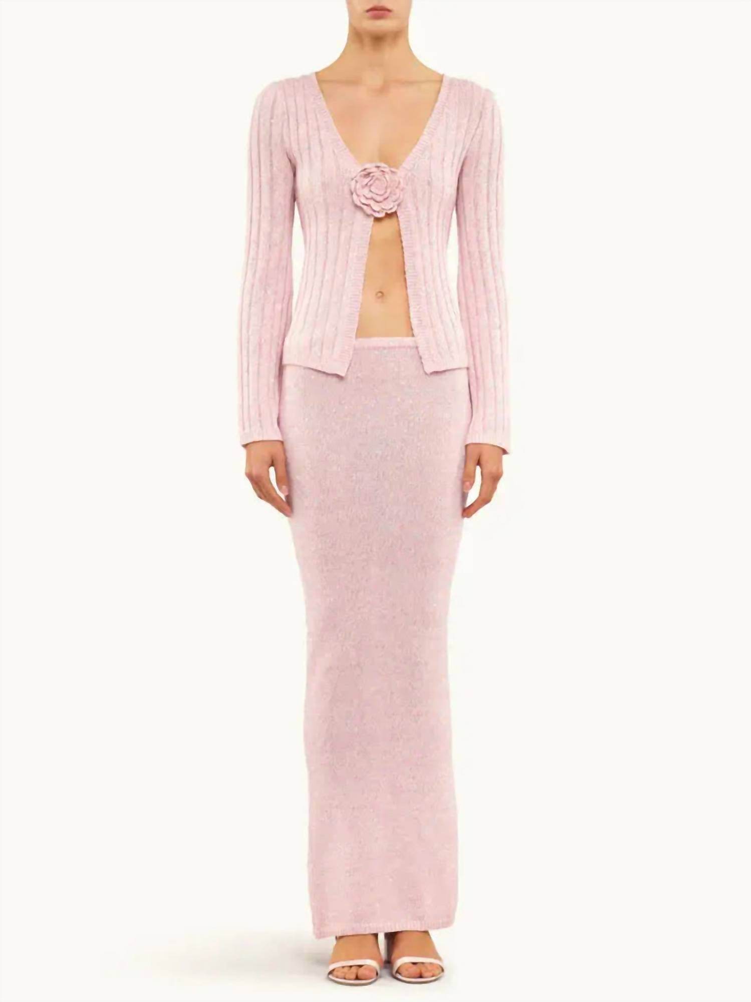 Asta Resort - Rosie V-neck Long Sleeve Cardigan - Rack Hunt