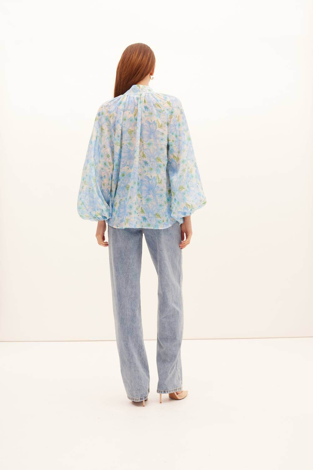 Kate Ford - Poinsettia Buttoned Blouse - Rack Hunt