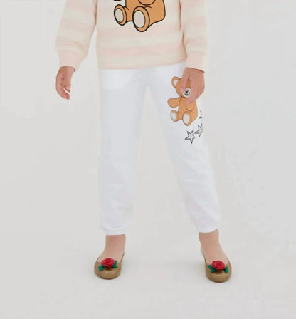 Sasha+Z - Teddy Bear Printed Pants - Rack Hunt
