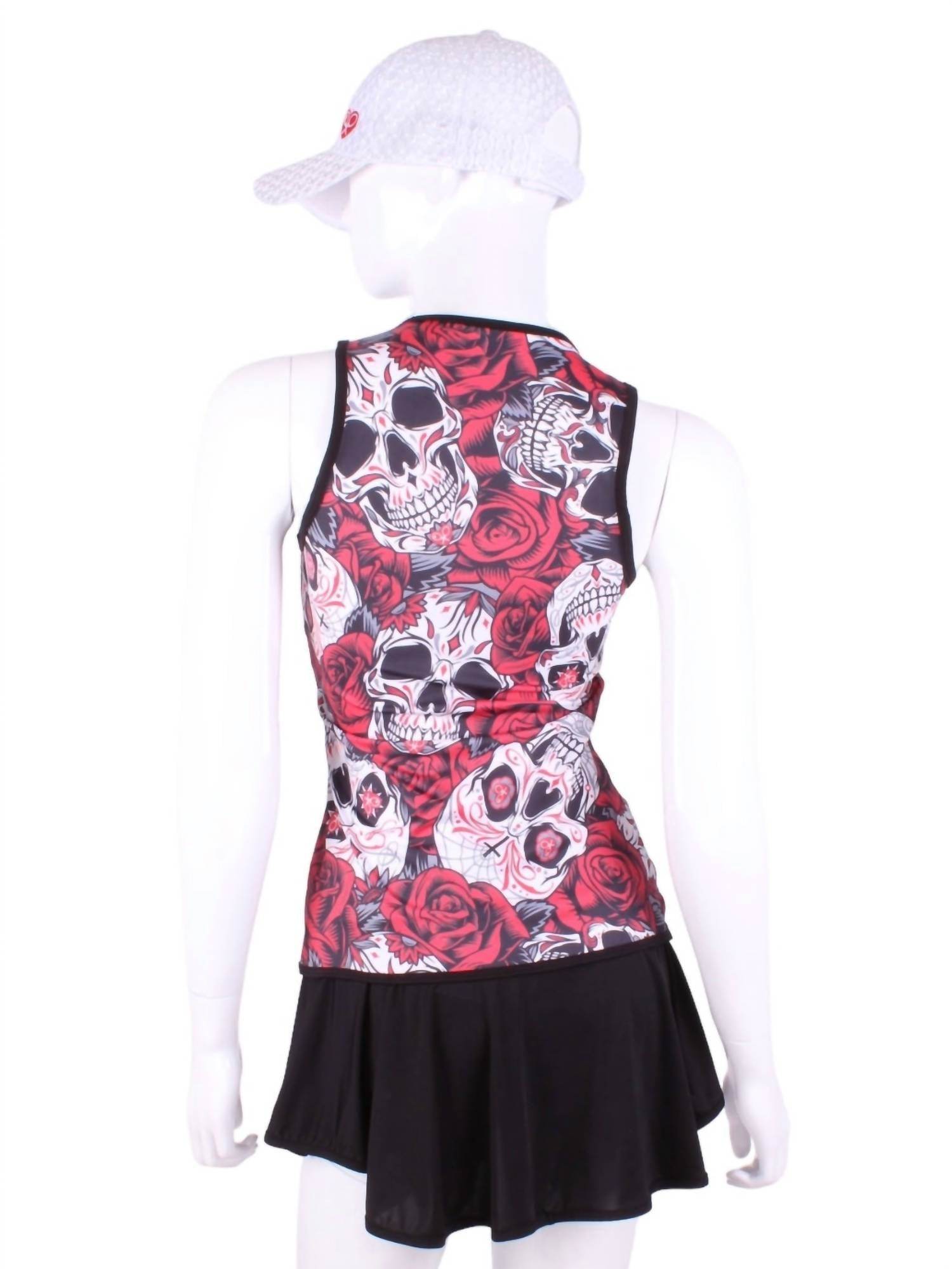 Love Love Tennis - Women's Limited Straight Back Vee Tank - Rack Hunt