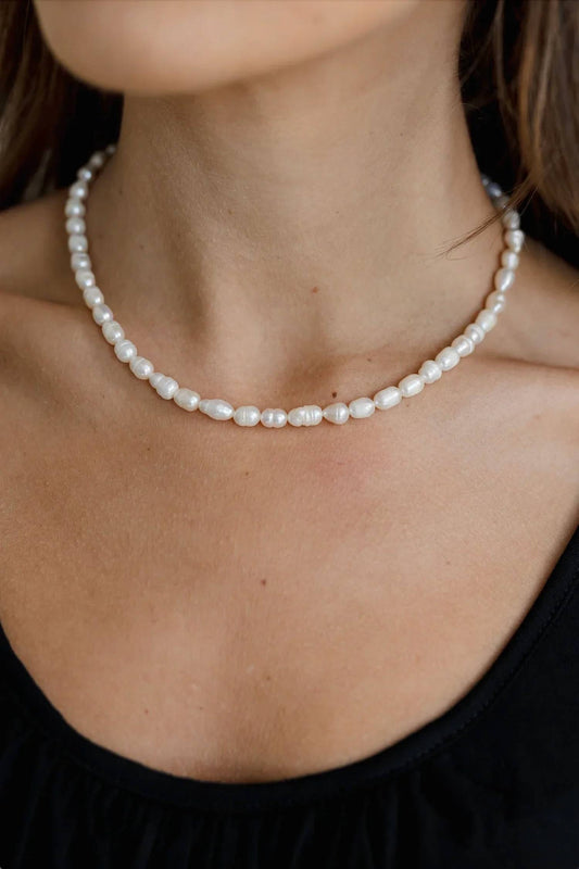 Women's Bella Eternity Freshwater Pearl Necklace