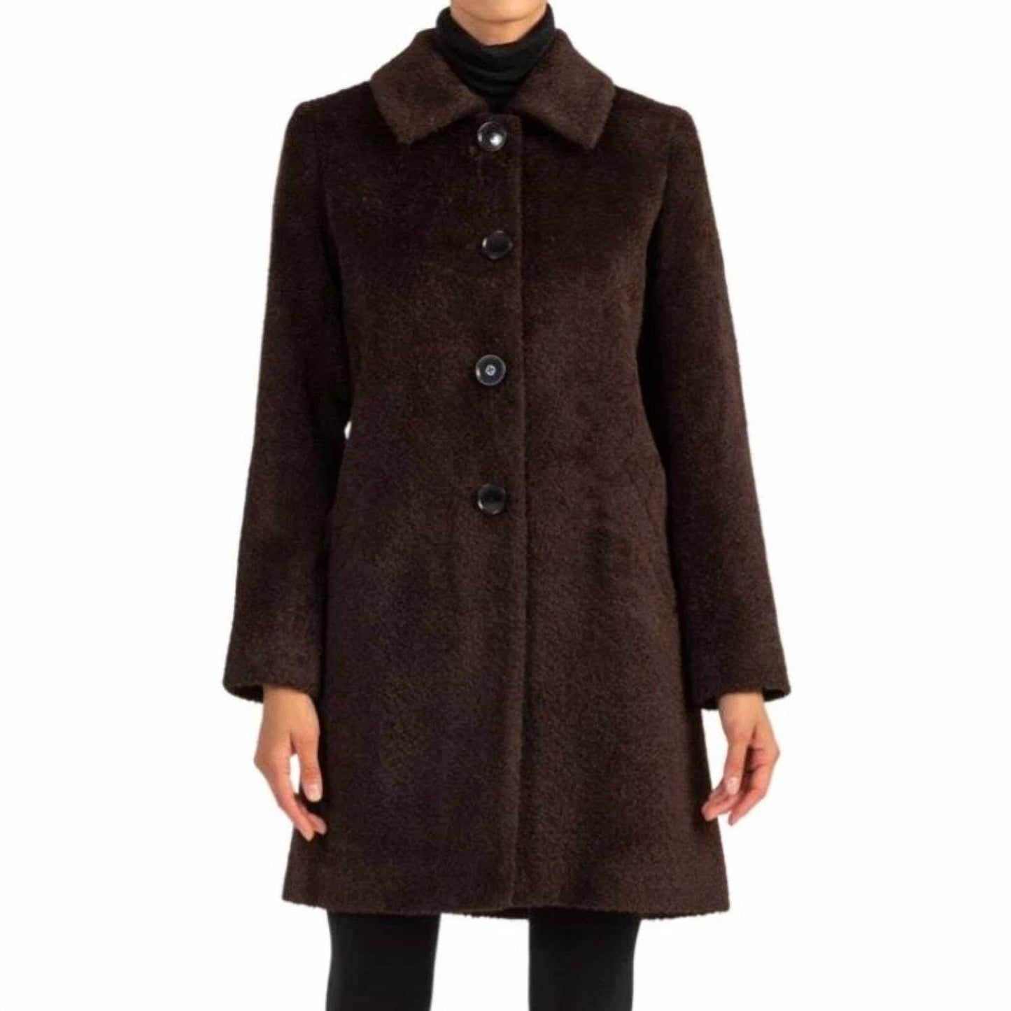 Sofia Cashmere - Wool And Alpaca Car Coat - Rack Hunt -