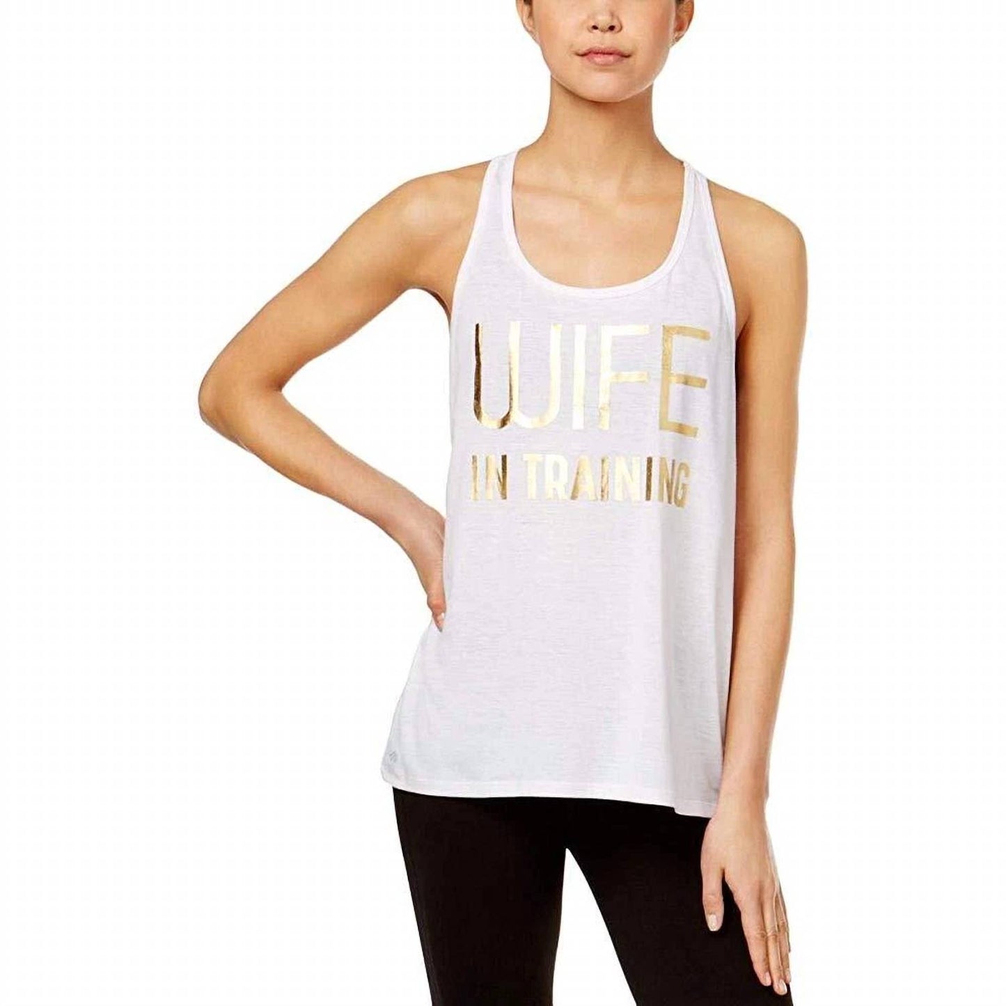 Activewear Racerback Graphic Tank Top