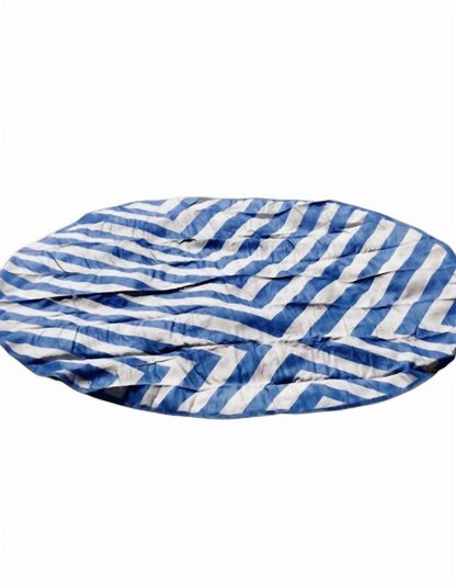 Round Chevron Beach Towels