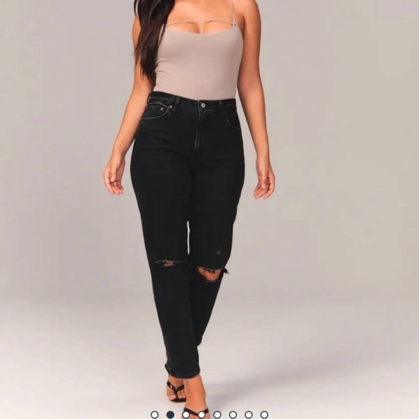 Curve Love High Rise Mom Jeans