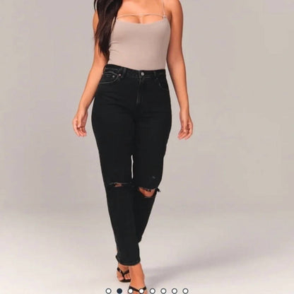 Curve Love High Rise Mom Jeans