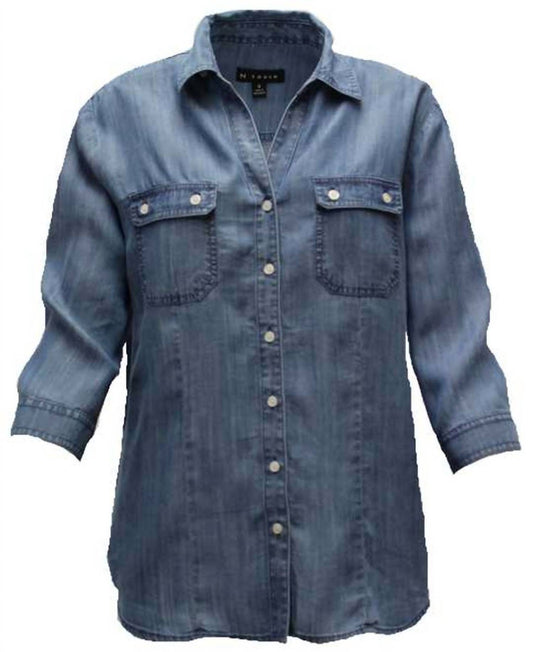 Women's Tencel Denim Shirt
