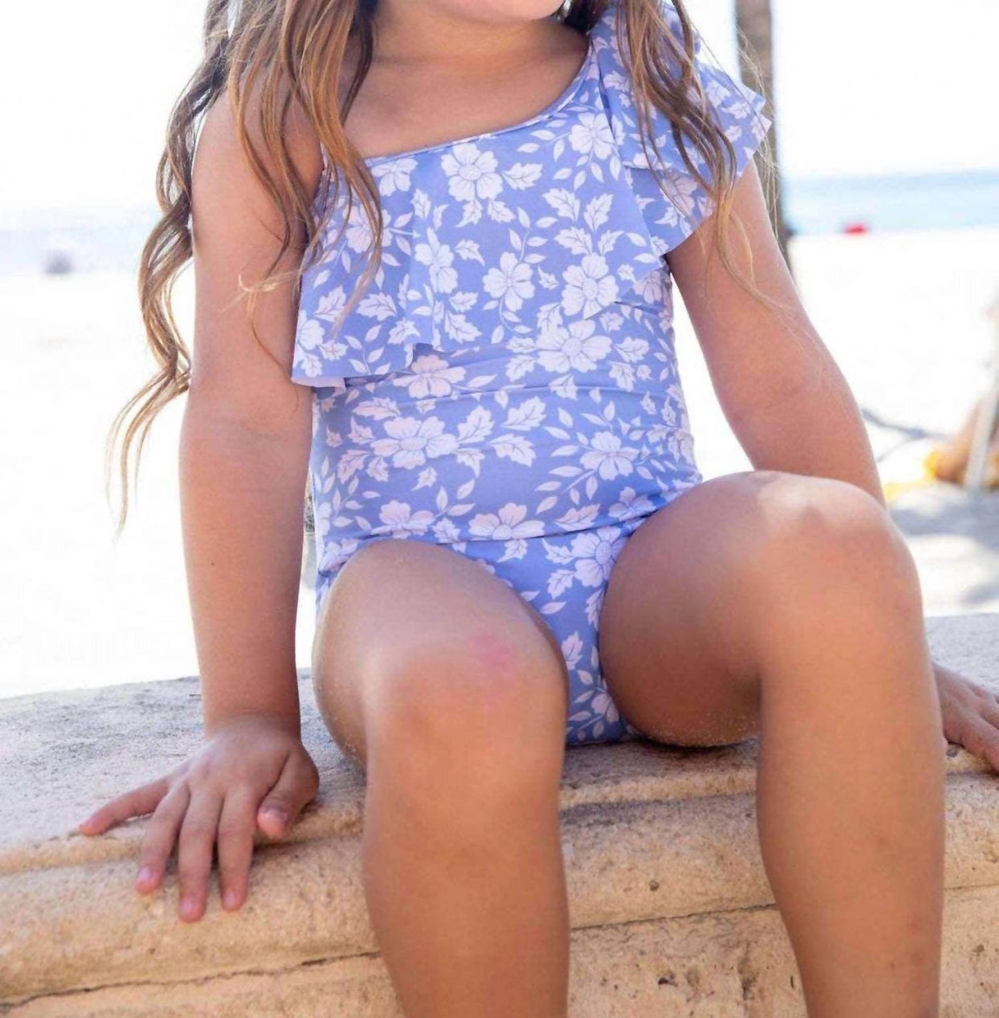 Blueberry Bay swimwear - Girls Beliza One-Piece Swimsuit Set - Rack Hunt -