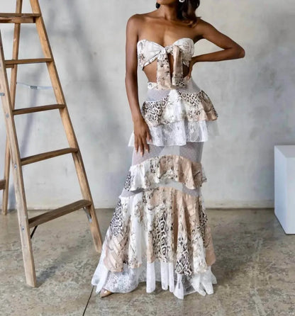 Little Secret Of Mine - Women's Two Piece Mesh Skirt Set - Rack Hunt