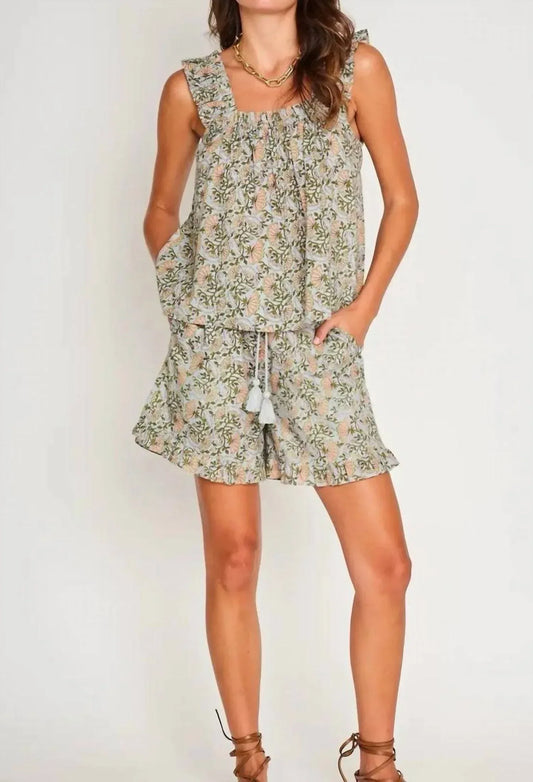 dRA Los Angeles - Alexi Ruffle Strap Top - Rack Hunt