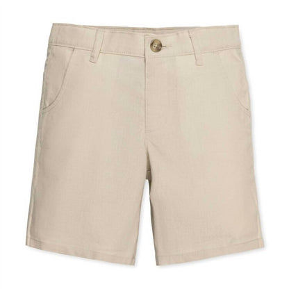 Boys' Chino Zip Fly Short