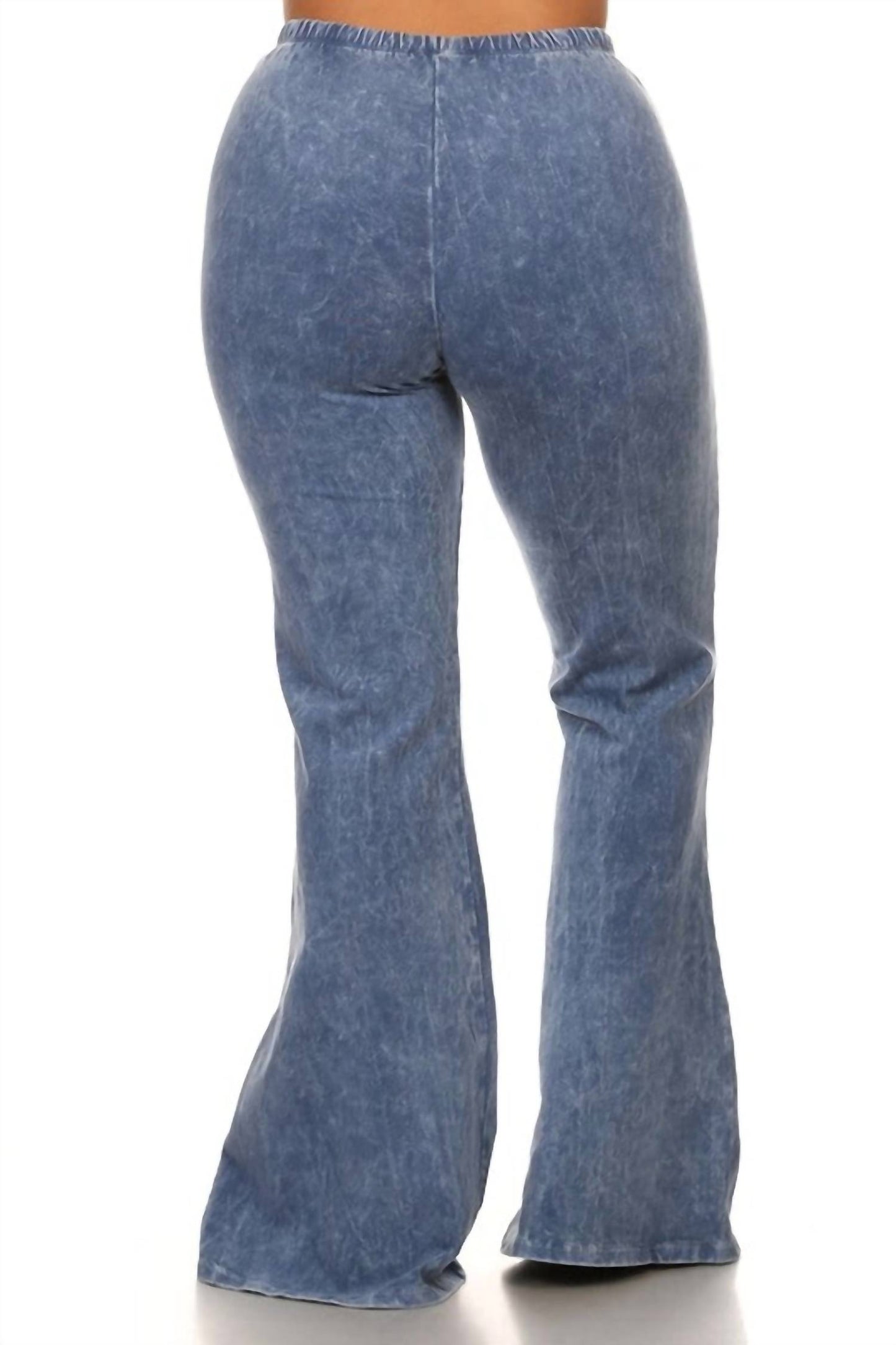 Mineral Wash Bell Bottom Soft Pants