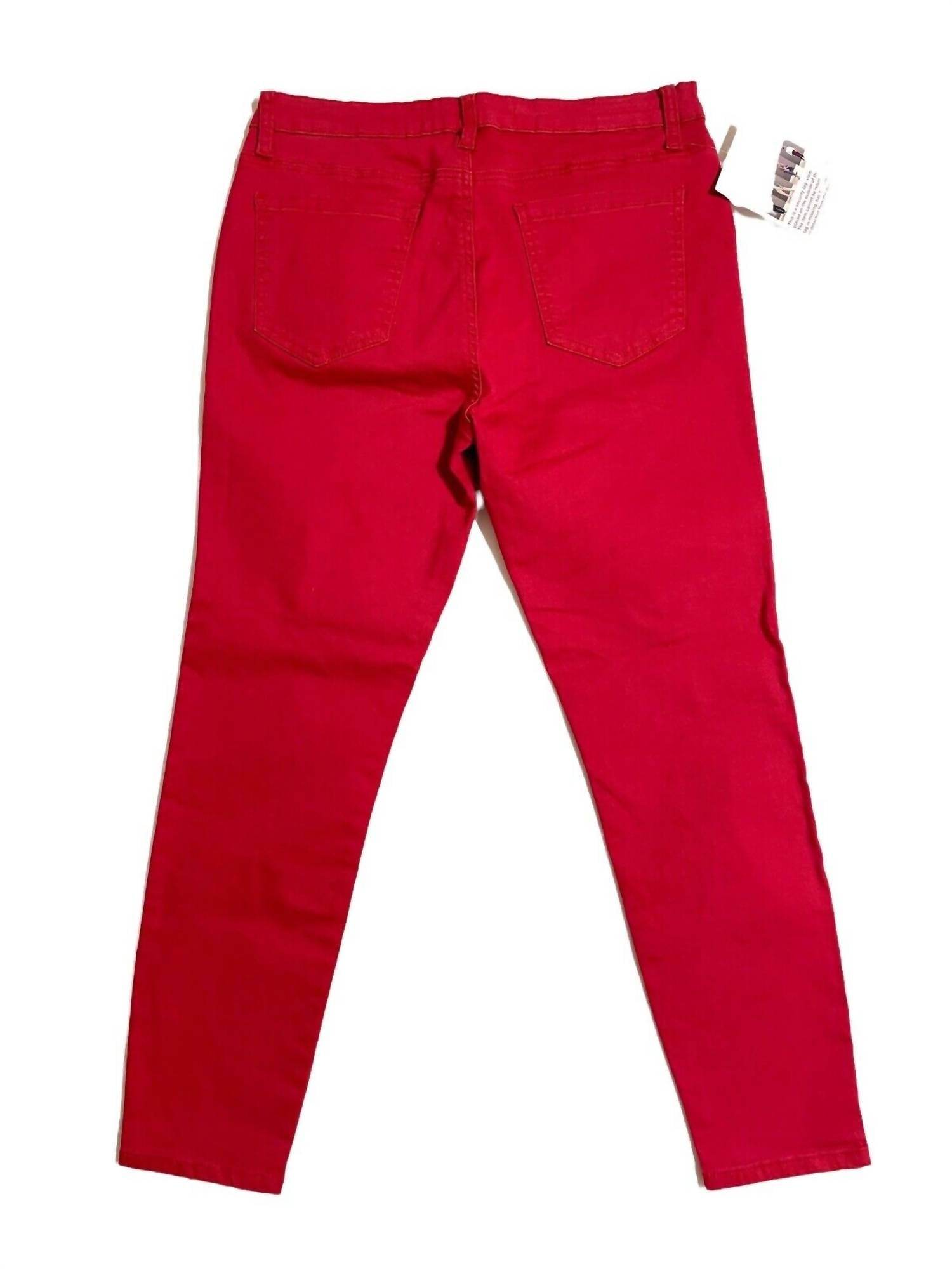 ASHLEY MASON - Women's Distressed Denim Skinny Jeans - Rack Hunt -