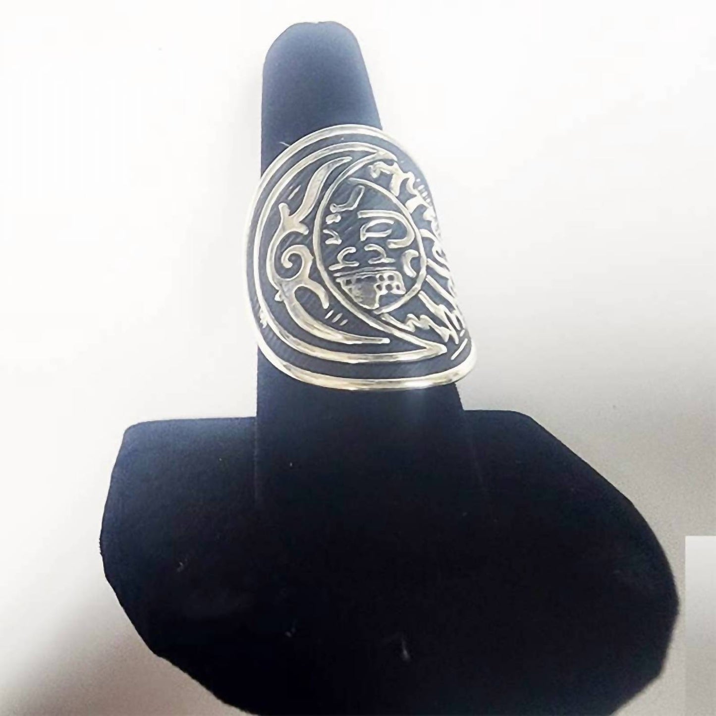 Unisex Eclipse Statement Ring