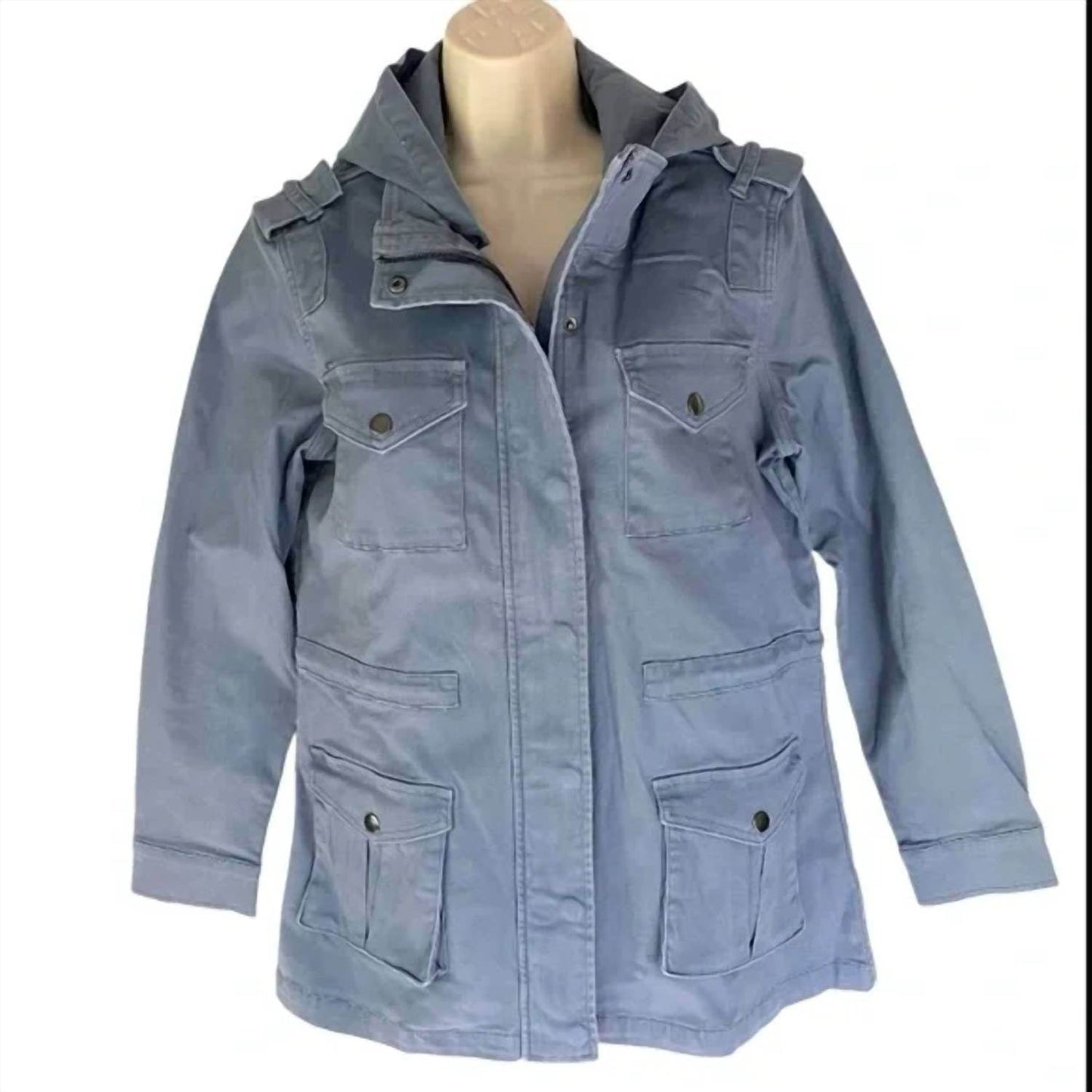 Market & Spruce - Women's Kathleen Hooded Cargo Jacket - Rack Hunt -