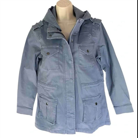 Market & Spruce - Women's Kathleen Hooded Cargo Jacket - Rack Hunt -