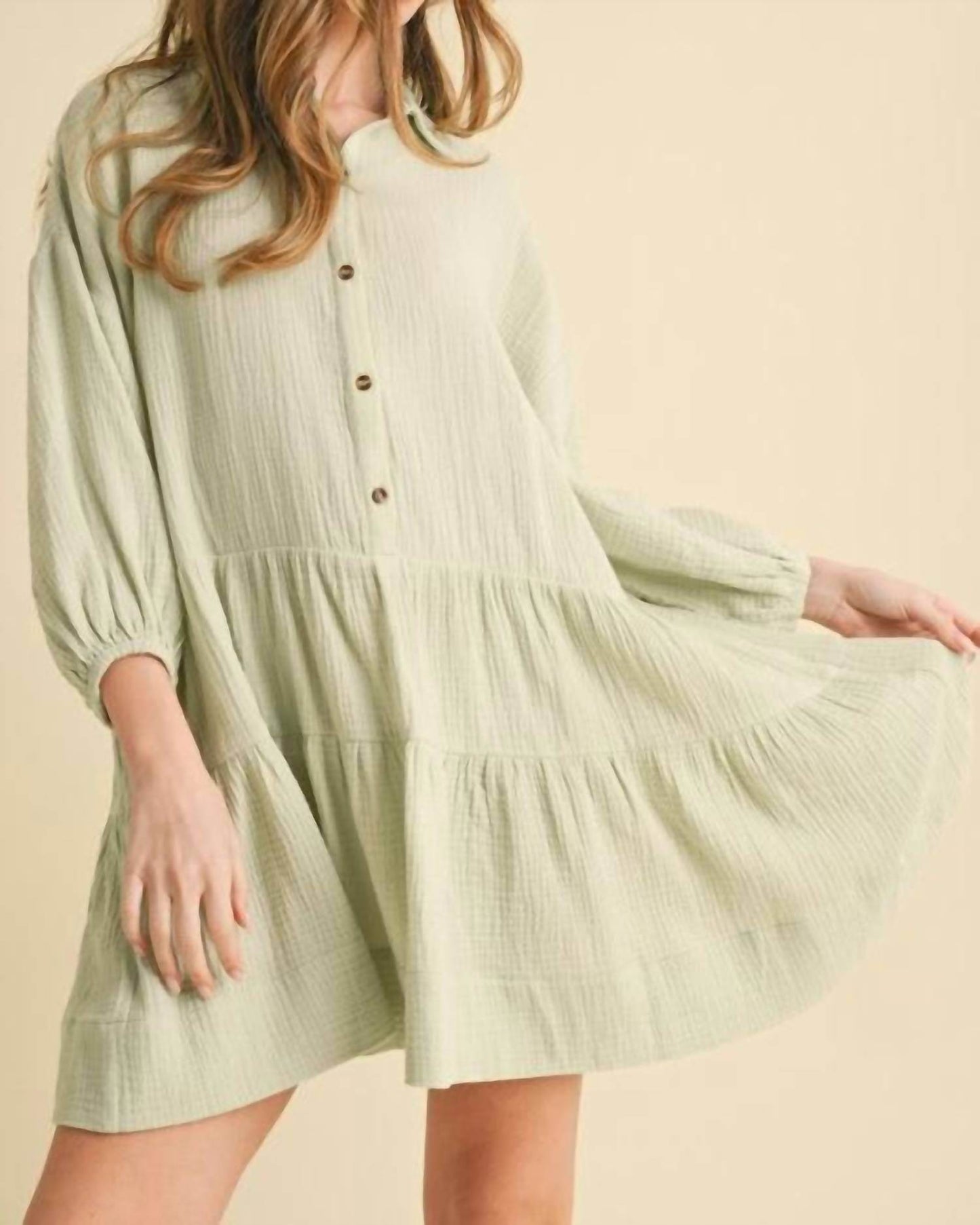 Camellia - Cotton guaze dress - Rack Hunt